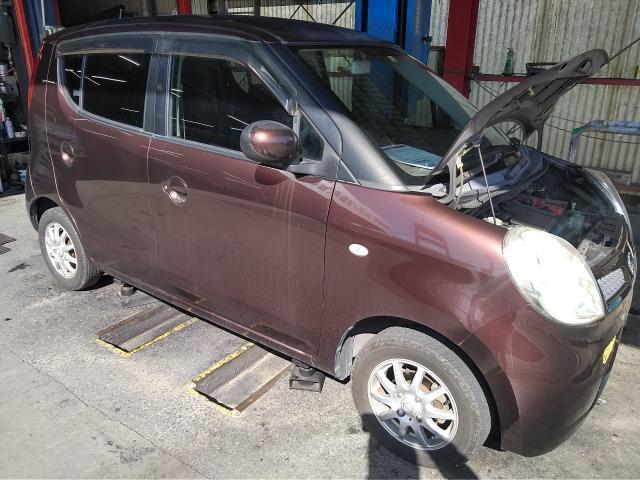 日産モコ 車検整備その1、下回り洗浄編、高圧洗浄、エンジンルーム洗浄