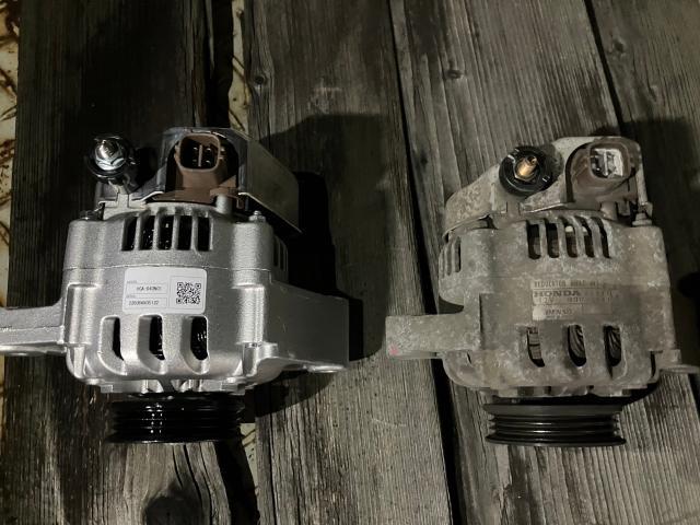 ホンダバモスターボ,オルタネーター交換1,走行中エンジン止まった