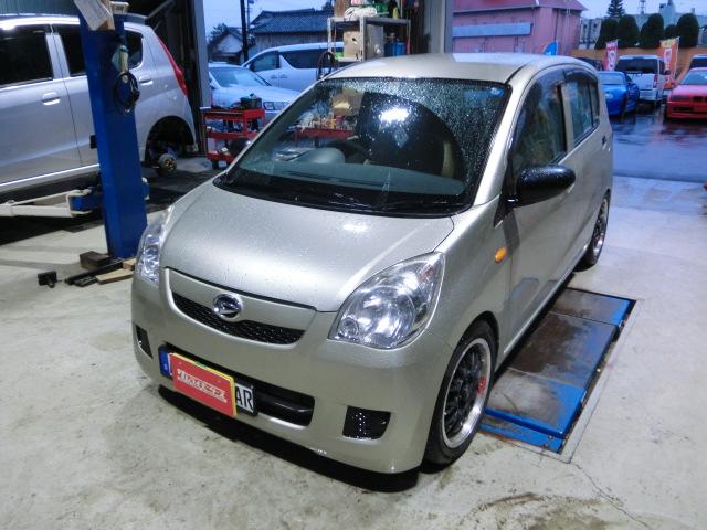 L275S ミラ 車高調・T/W取付け ダイハツ 香川県観音寺市 中古持込