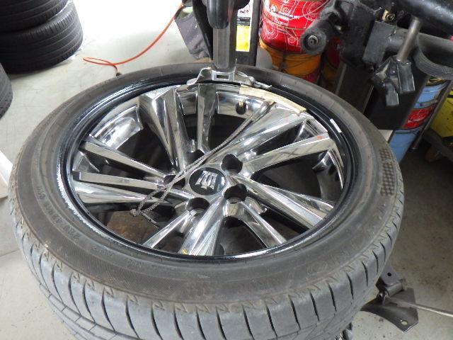 トヨタ AZSH20 クラウンハイブリッド 純正 18インチ ホイール交換 香川