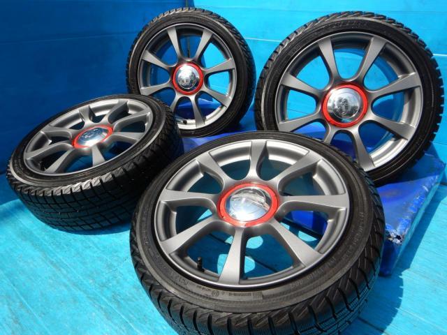 アバルト595 パーツ情報 アバルト純正スタッドレスセット入庫です