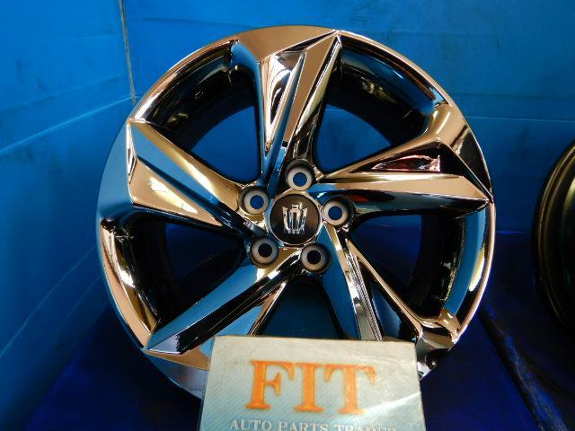 220系クラウンRS純正 18インチ メッキ クラウン、マークX