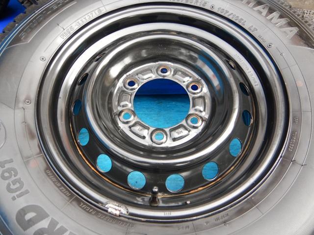 ハイエース純正スチールホイール15インチ＆バン用LTスタッドレス