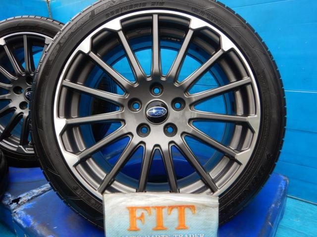 レヴォーグSTIスポーツ純正18インチ入庫しました！ 純正流用の