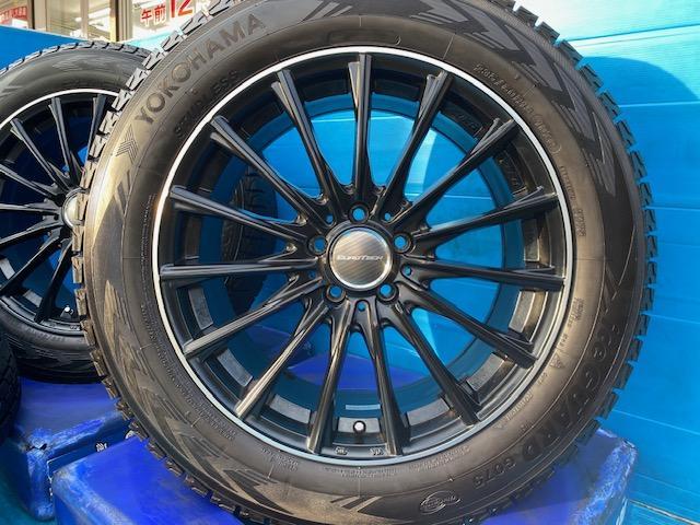 メルセデスベンツGLC用の18インチスタッドレスセット入庫です