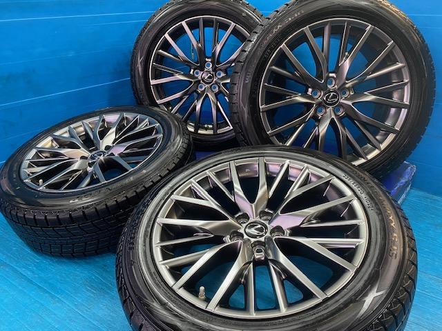 レクサスRX-Fスポーツ純正20インチのスタッドレスセット入庫です