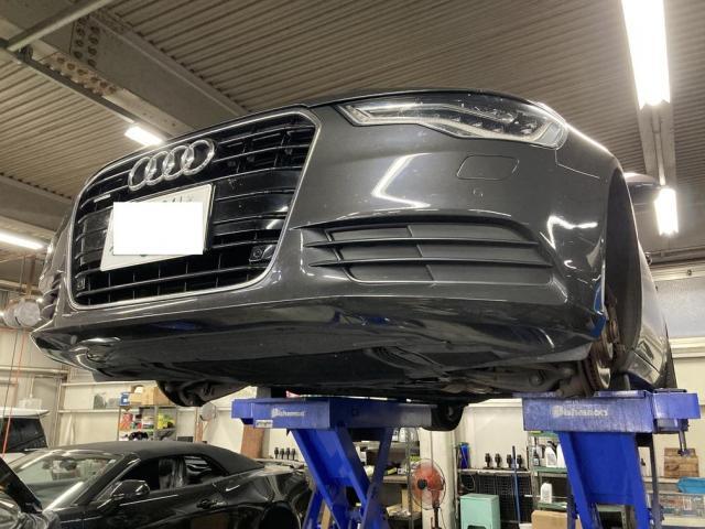 アウディ A6アバント サスペンション・足回り修理・整備 足回り異音