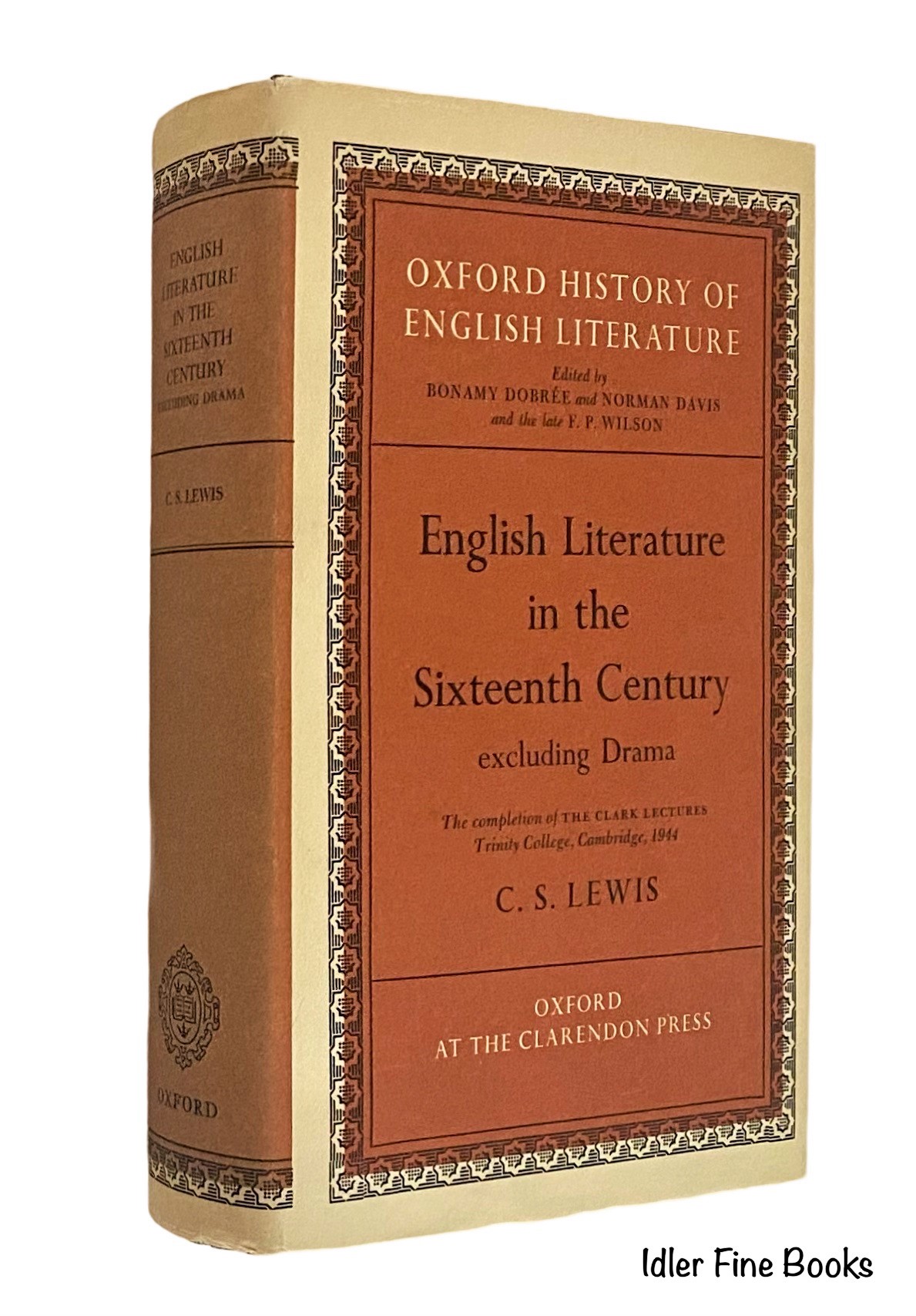 English Literature in the Sixteenth Century Excluding Drama: The