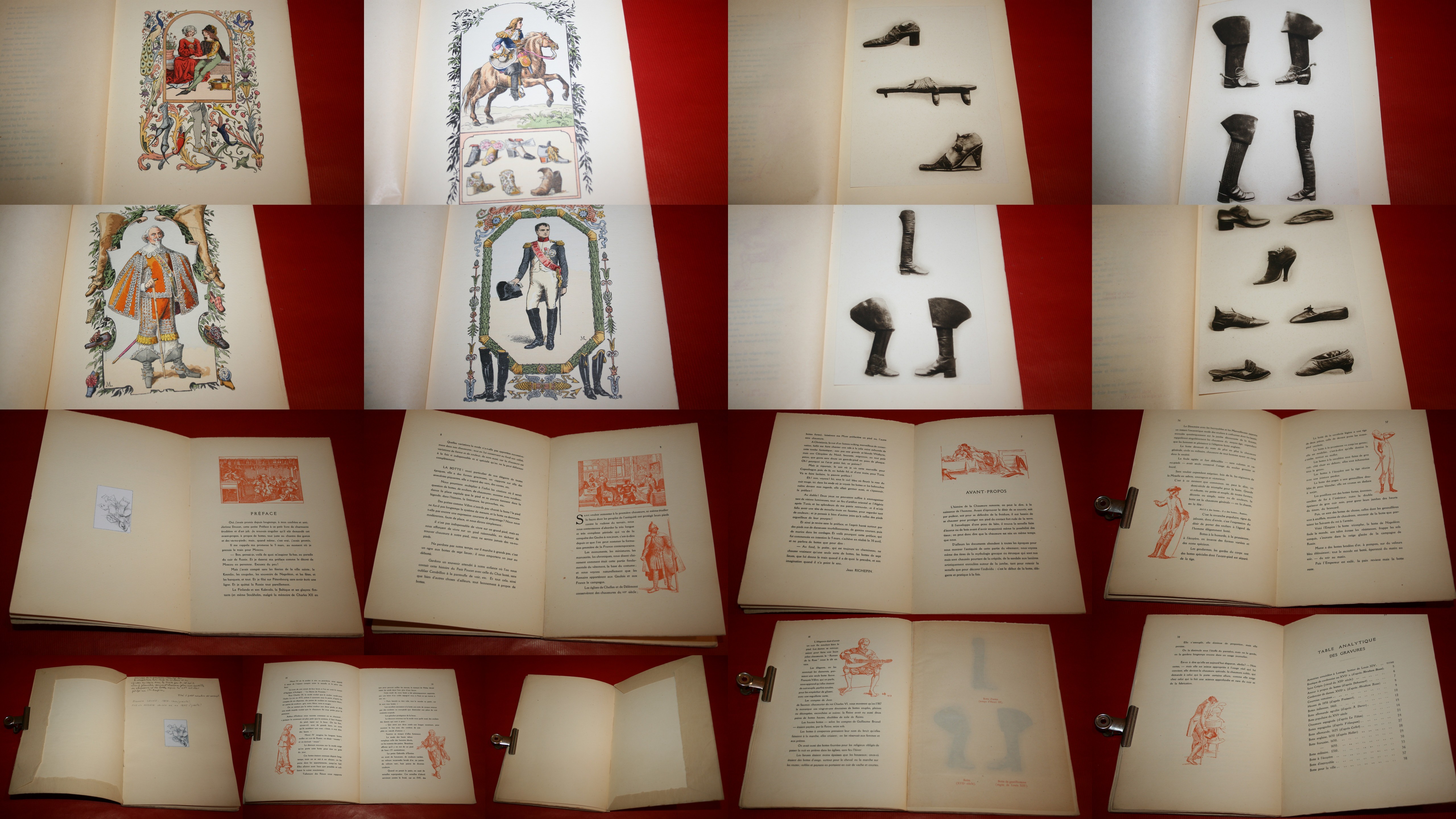 Chaussures d'Antan. De Jérôme Doucet, illustré par Maurice Leloir