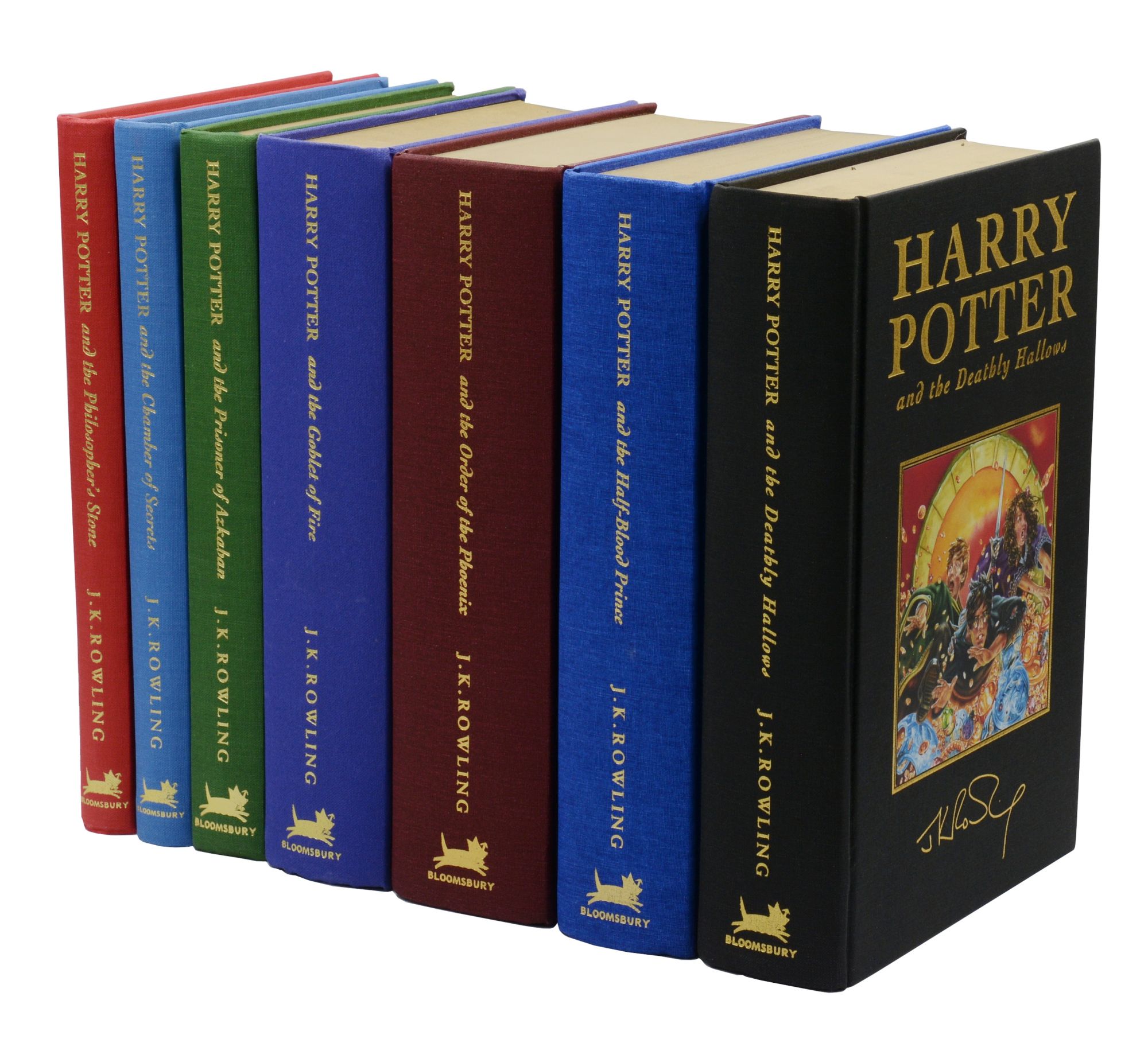 Harry Potter, complete set of the collector's deluxe editions