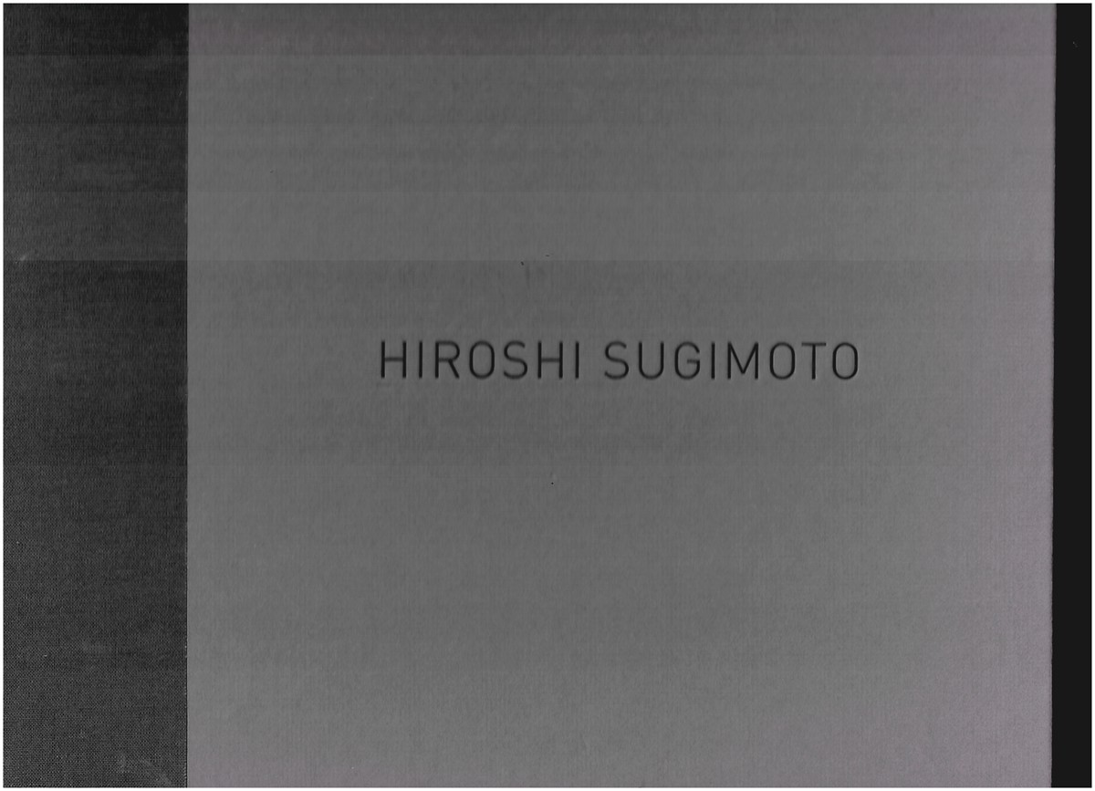 Hiroshi Sugimoto - 7 Days / 7 Nights by Hiroshi Sugimoto: Very