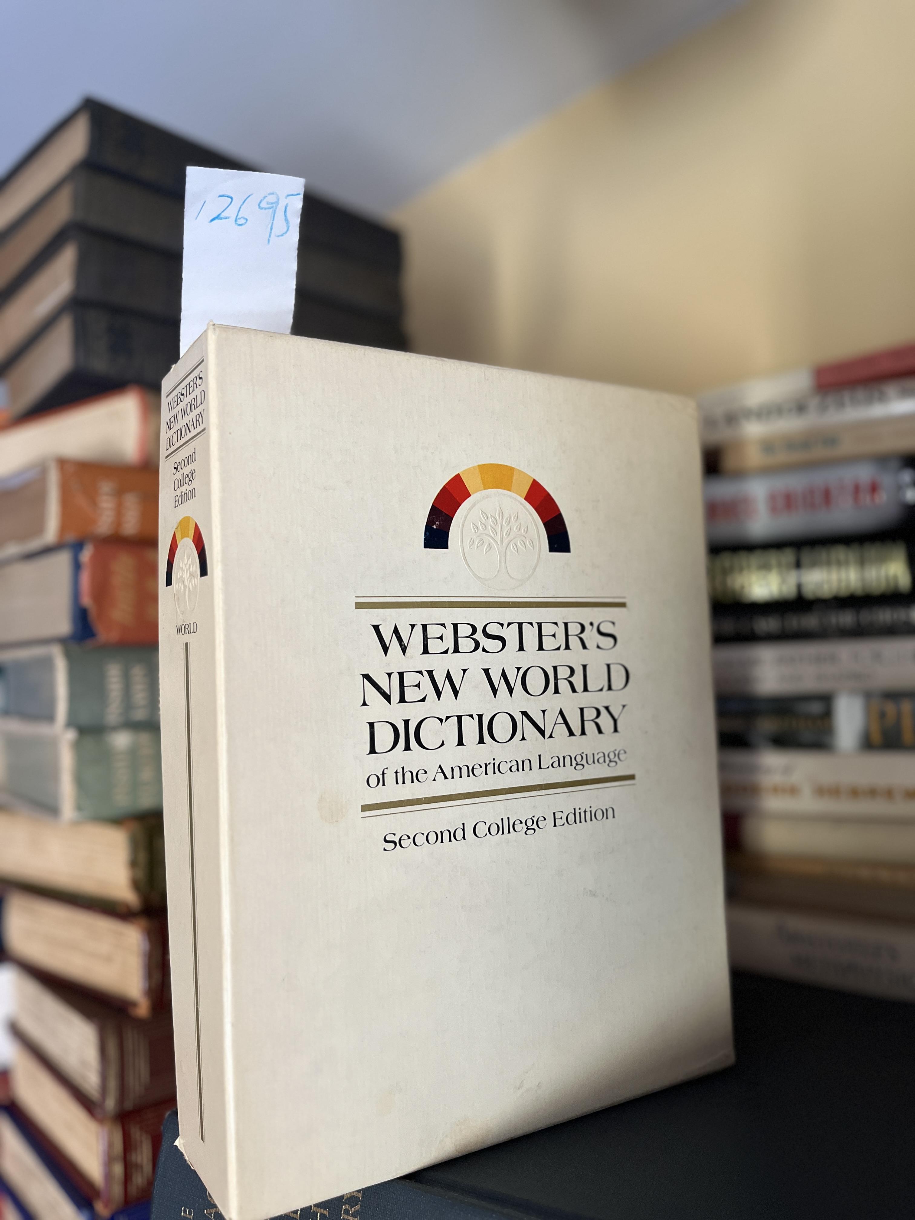 Webster's New World Dictionary of the American Language Second