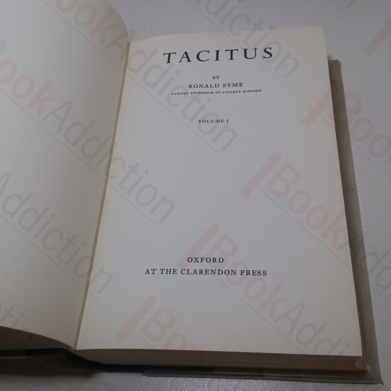 洋書 Tacitus (2 volumes) by Ronald SYME 洋書 Tacitus (2 volumes