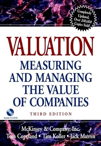 Valuation: Measuring and Managing the Value of Companies, Third