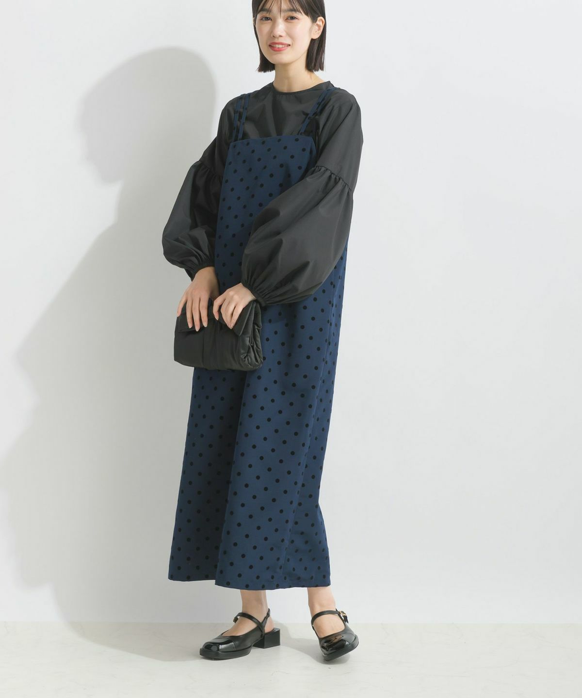 フロッキードットロングキャミワンピース | PICCIN (ピッチン) 公式通販