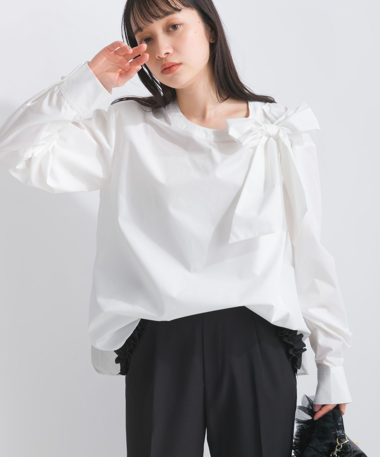 ショルダーリボンブラウス | PICCIN (ピッチン) 公式通販