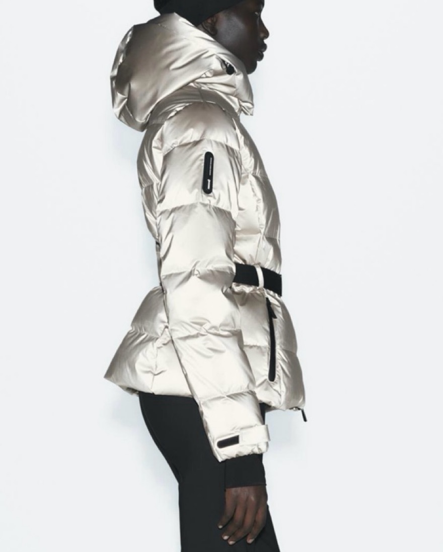 Recco Technology Zara Ski Down Jacket by Zara - Pickle
