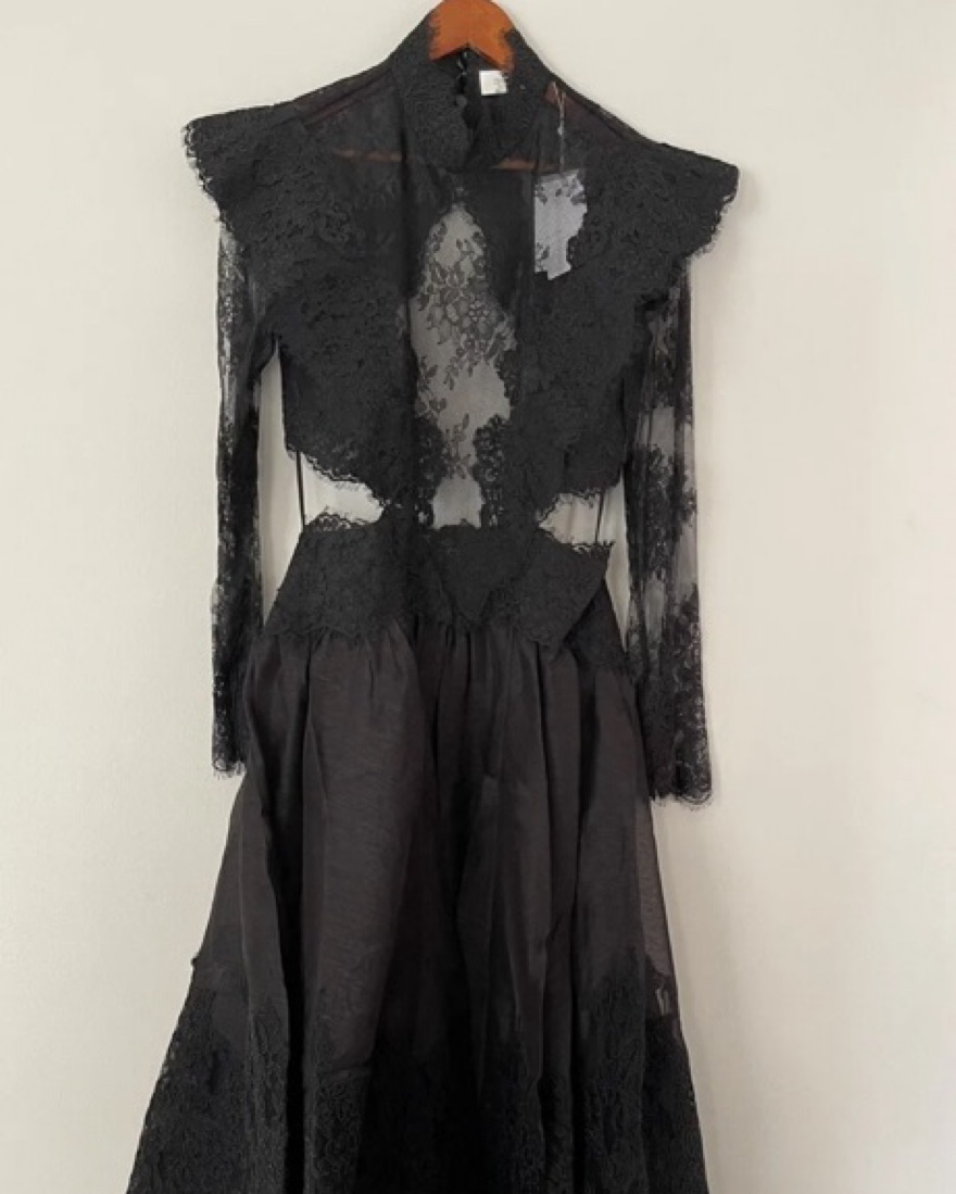 Zimmermann Sensory Lace Yoke Gown by Zimmermann - Pickle