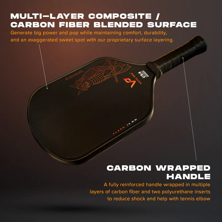 ピックルボールワン公式ショップ Saga Flash 14mm - Vatic Pro