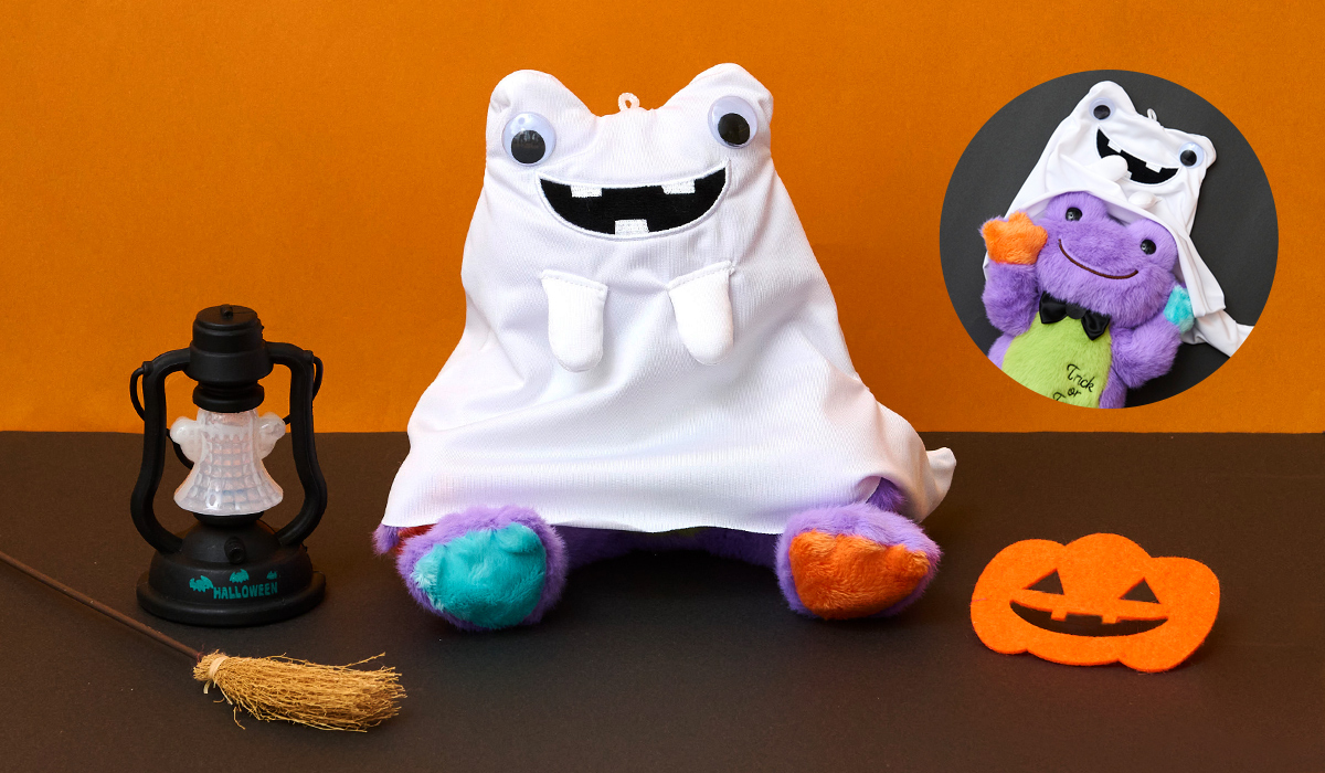 かえるのピクルス】ビーンドール（ハロウィン/おばけ）201362-24