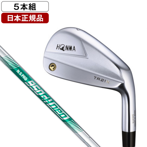 日本正規品】 ホンマ ツアーワールド TR21X アイアンセット 5本組 (#6