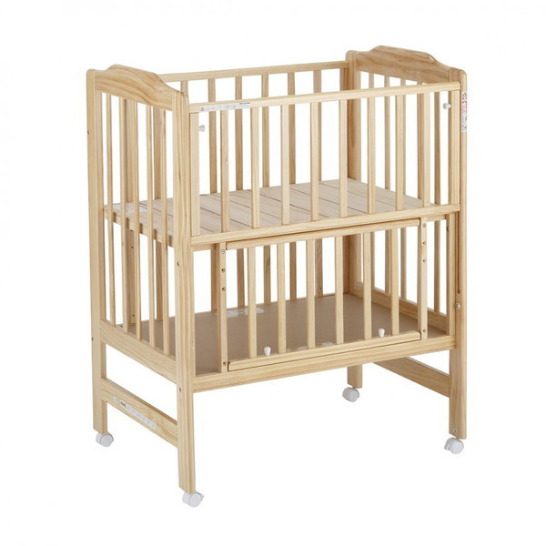 KATOJI ハイシートミニベッド ナチュラル 02022 [ベビーベッド (新生児