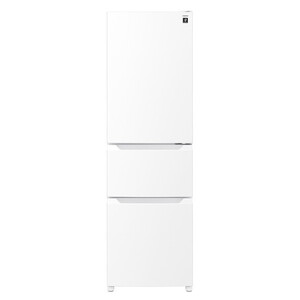 SHARP SJ-X418K-W マットオフホワイト [冷蔵庫 (412L・左右フリー
