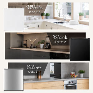 MAXZEN マクスゼン JF033HM01WH ホワイト [冷凍庫(33L・右開き