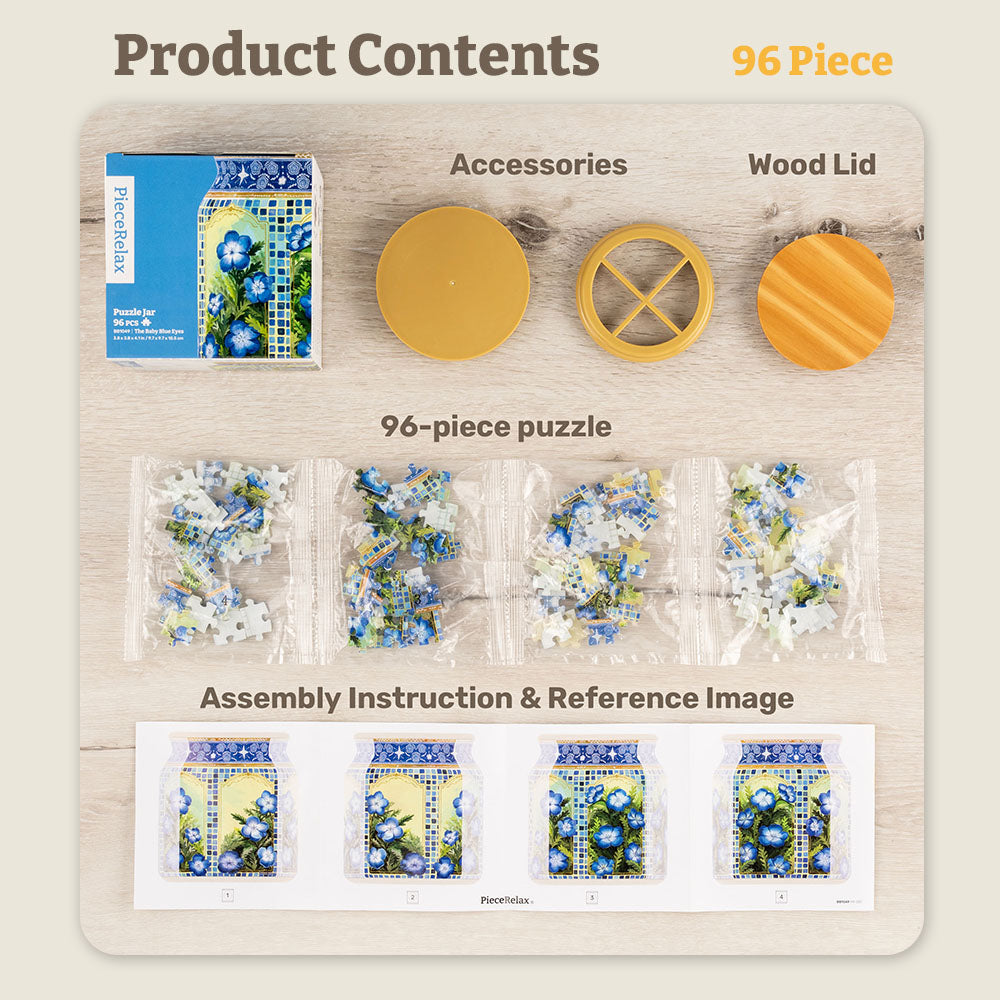 PieceRelax - BB1038 - Puzzle Jar - Bear's Harvest Bakery