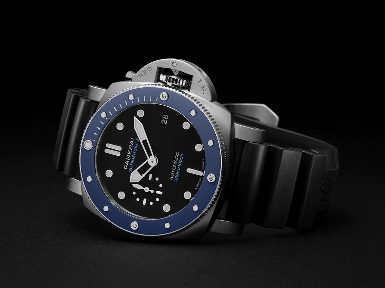 パネライ2020年新作 サブマーシブル アズーロ - 42mm Ref. PAM01209