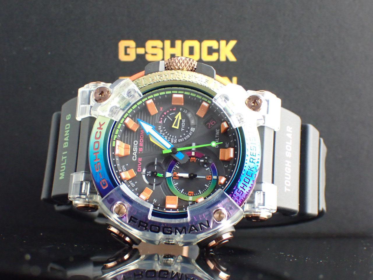 実機レビュー】カシオ G-SHOCK フロッグマン ボルネオ・レインボー