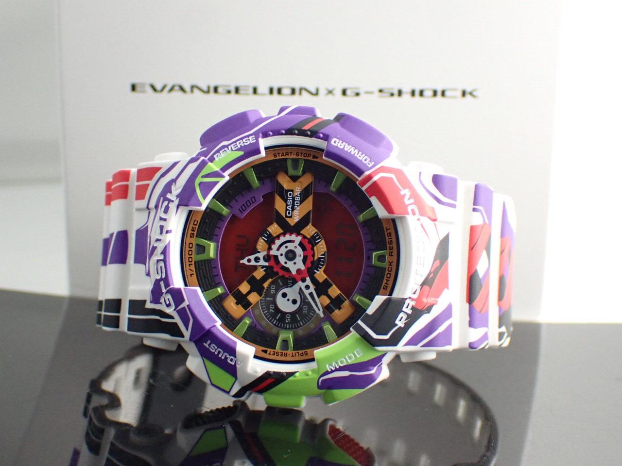 実機レビュー】カシオ G-SHOCK 110シリーズ エヴァンゲリオン