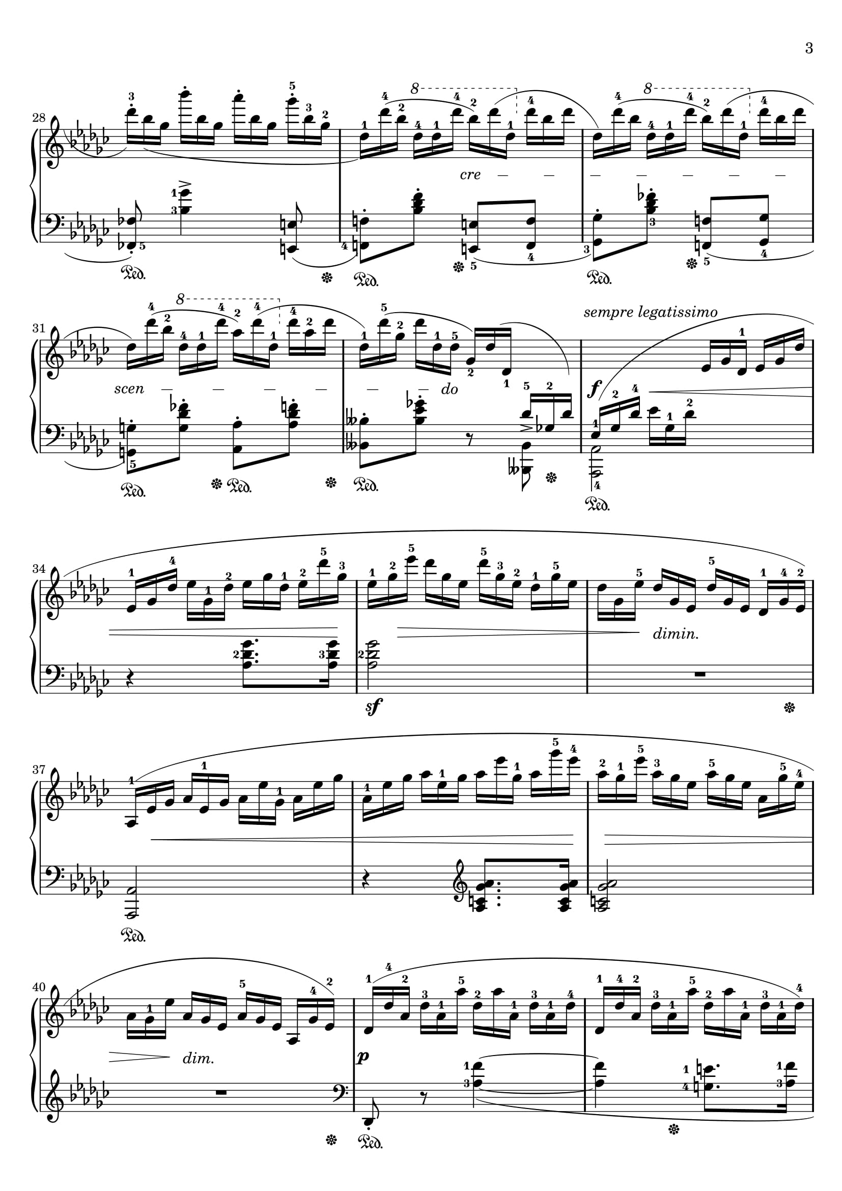 無料楽譜】ショパン「黒鍵のエチュード」