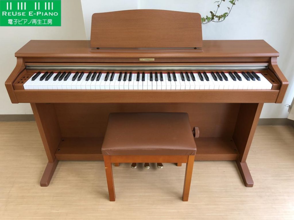 電子ピアノ KAWAI CN21C 2007年製 中古 チェリー調 ブラウン 椅子付き