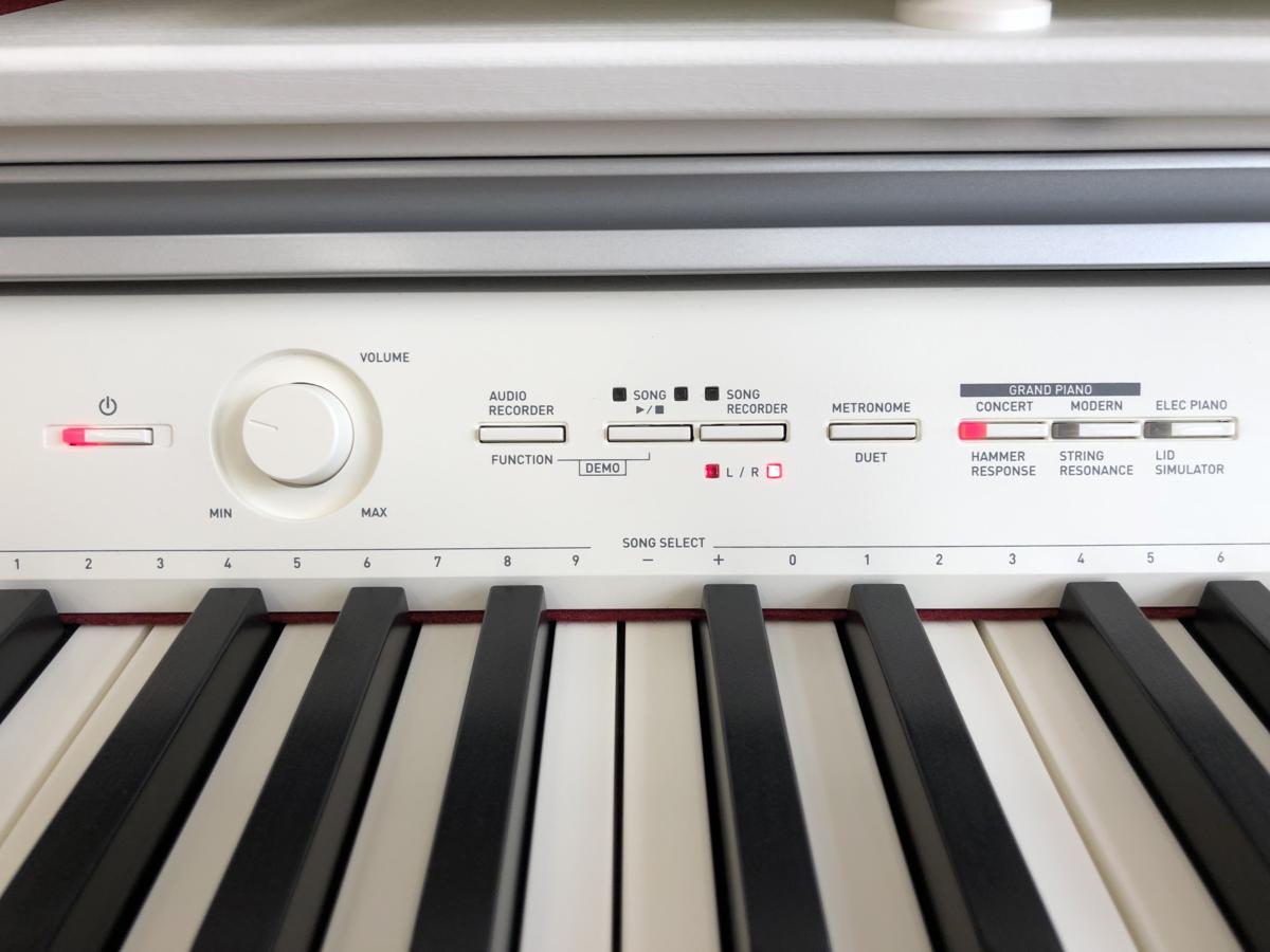 電子ピアノ CASIO PX-850WE 中古 2014年製 椅子付き ホワイト 白