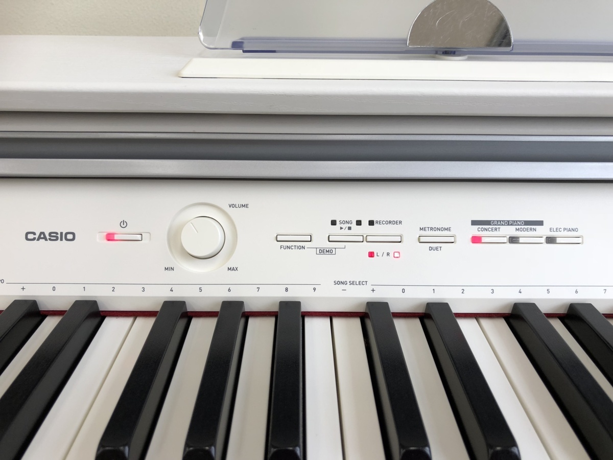 電子ピアノ CASIO PX-750WE 2012年製 中古 ホワイト 白 カシオ Privia