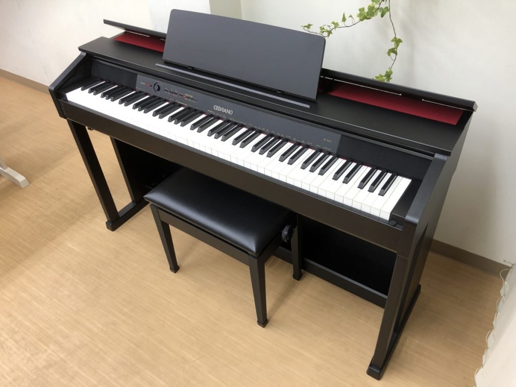 電子ピアノ CASIO AP-460BK 2015年製 中古 椅子付き セルヴィアーノ