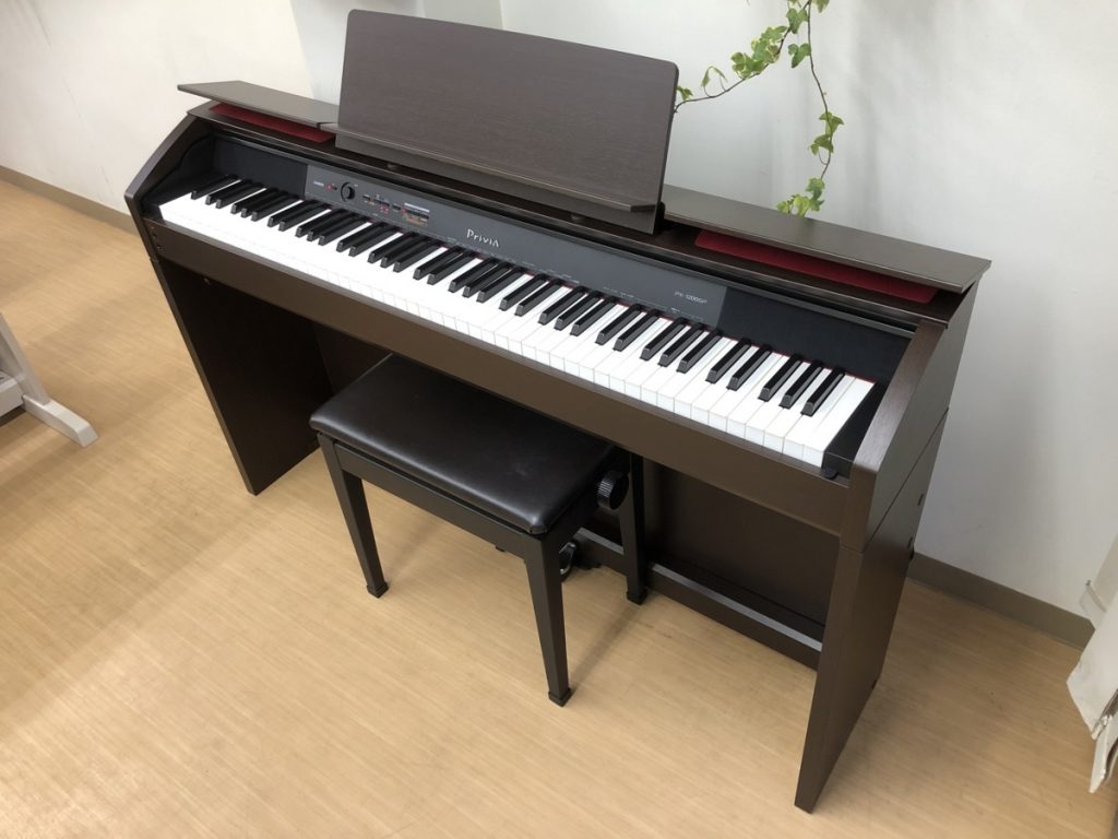 電子ピアノ CASIO PX-1200GP 2013年製 椅子付き 中古 オークウッド調