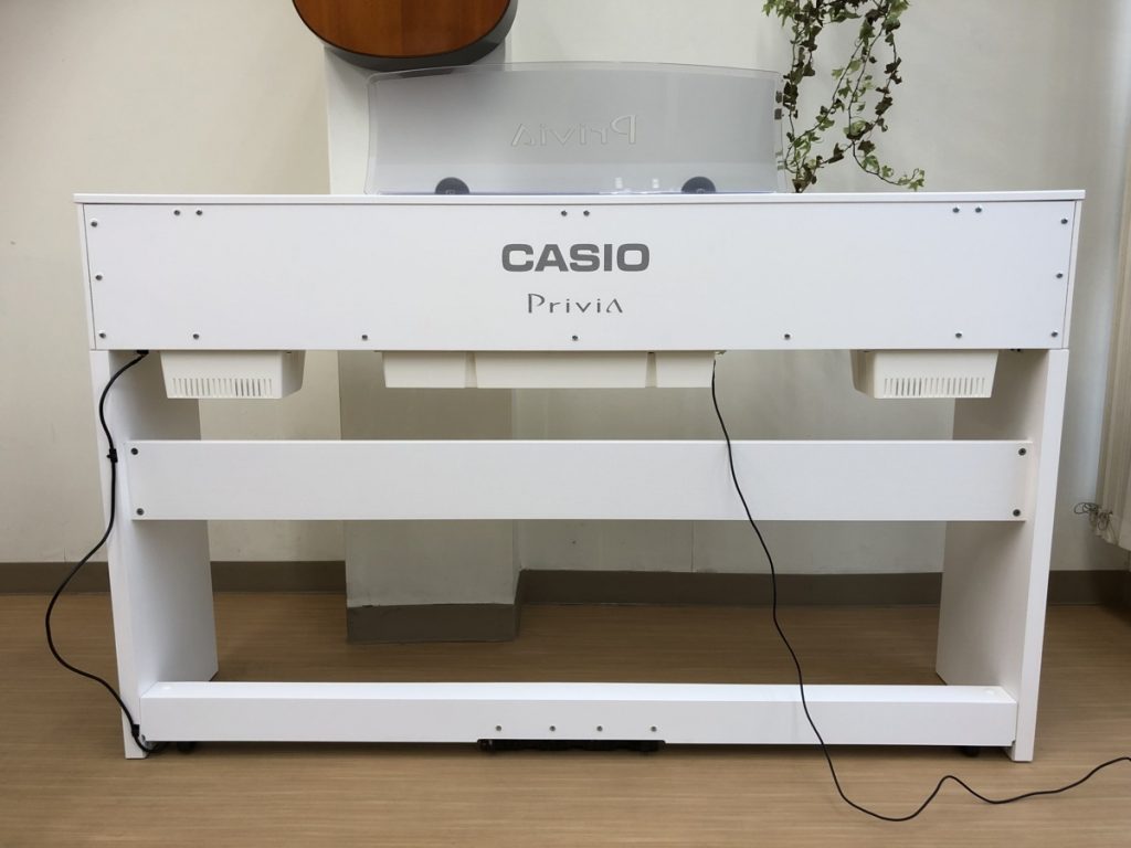電子ピアノ CASIO PX-760WE 2017年製 中古 椅子付き ホワイト カシオ