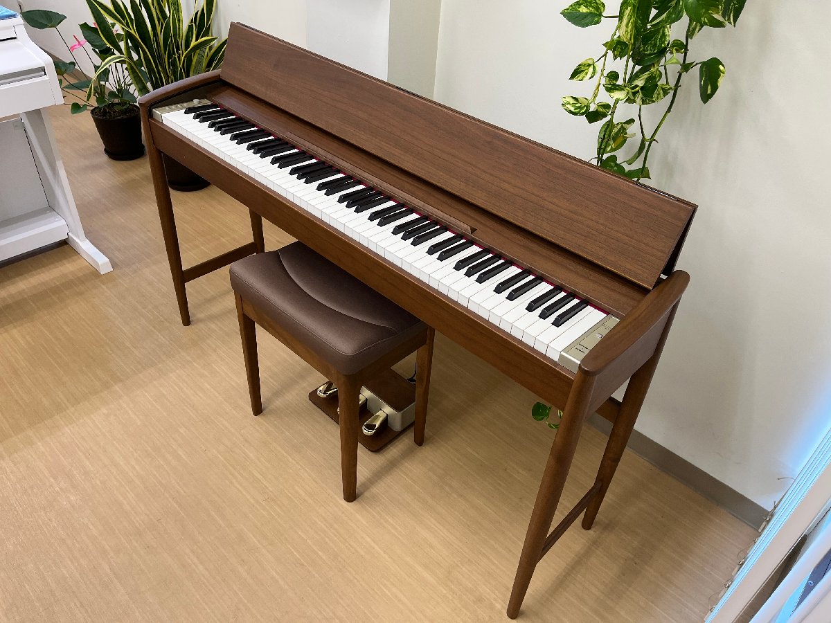 Roland KF-10-KW 2017年製 中古 電子ピアノ 木製鍵盤 椅子付き