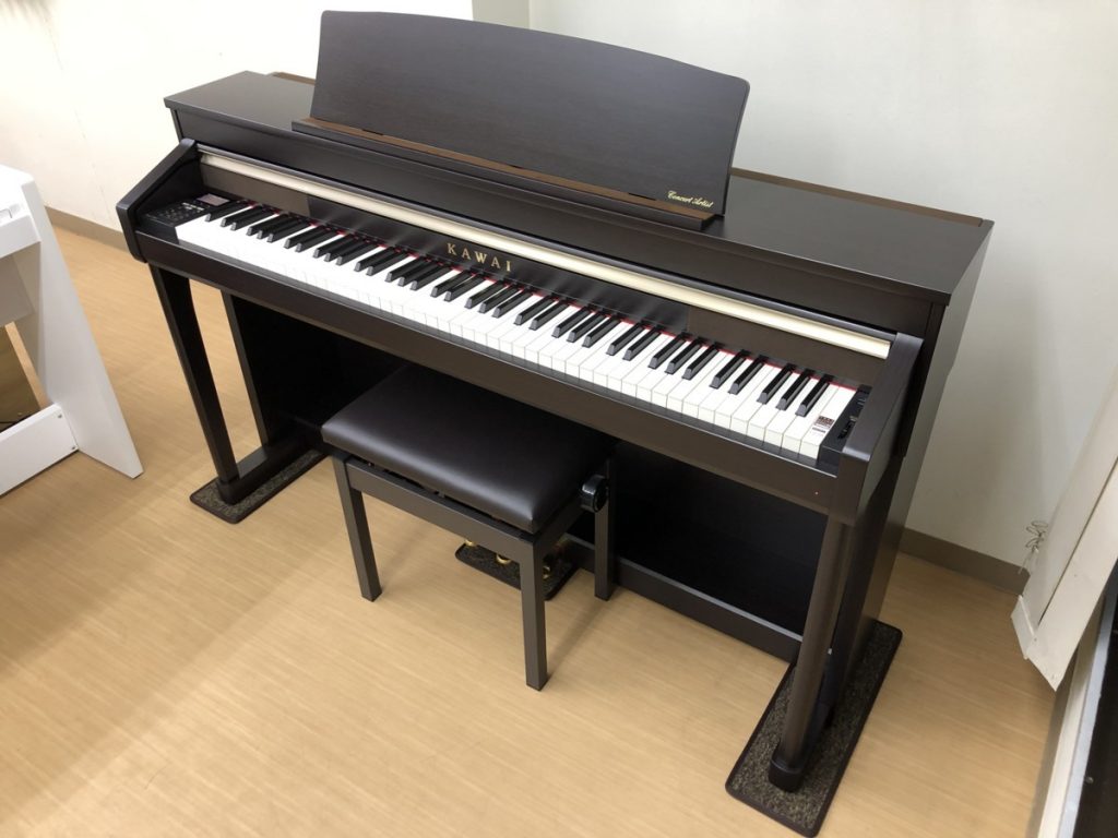 KAWAI CA67R 2015年製 中古 電子ピアノ 椅子付き 木製鍵盤 ローズ