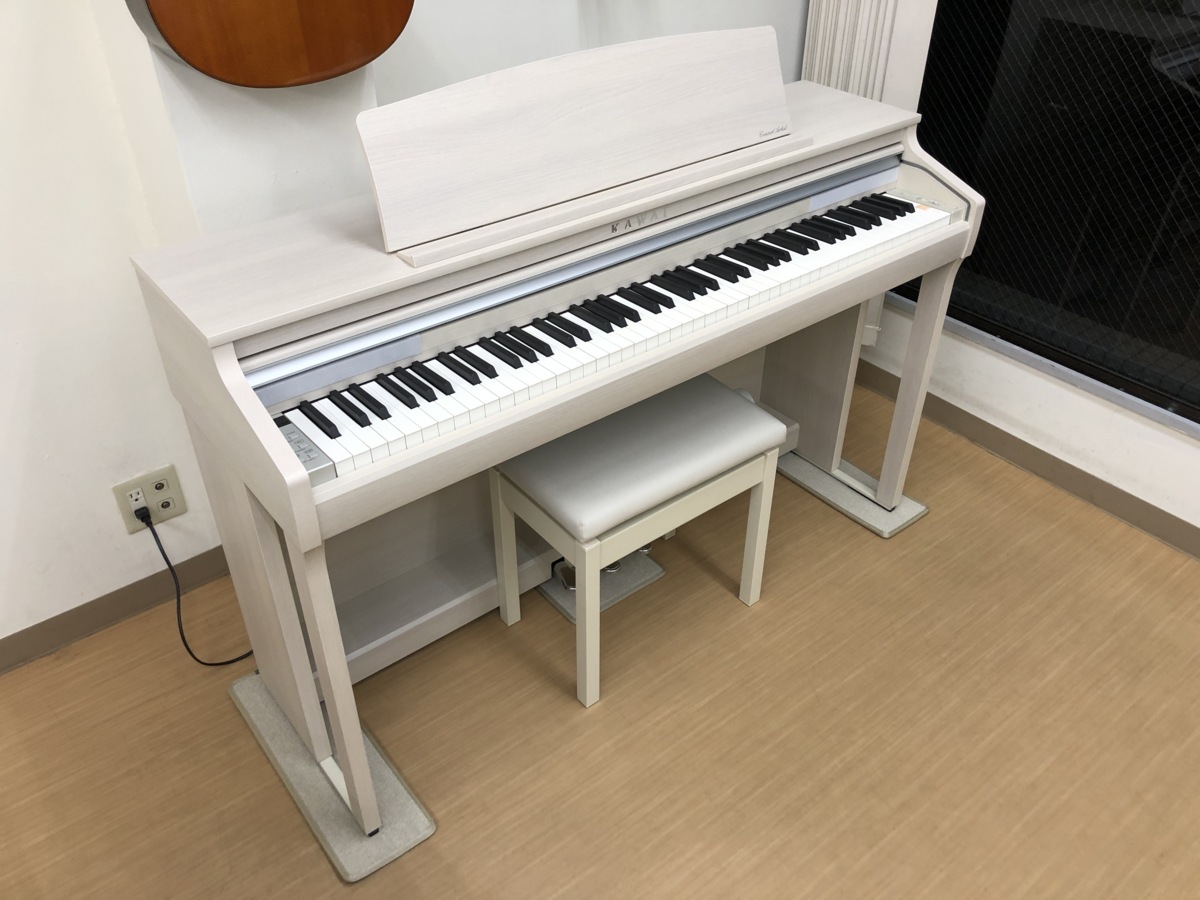 KAWAI CA48A 2018年製 中古 電子ピアノ 木製鍵盤 ホワイトメープル調