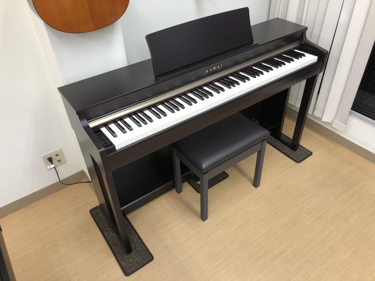 KAWAI CN27R 18年製 中古 電子ピアノ 椅子付き ローズウッド調
