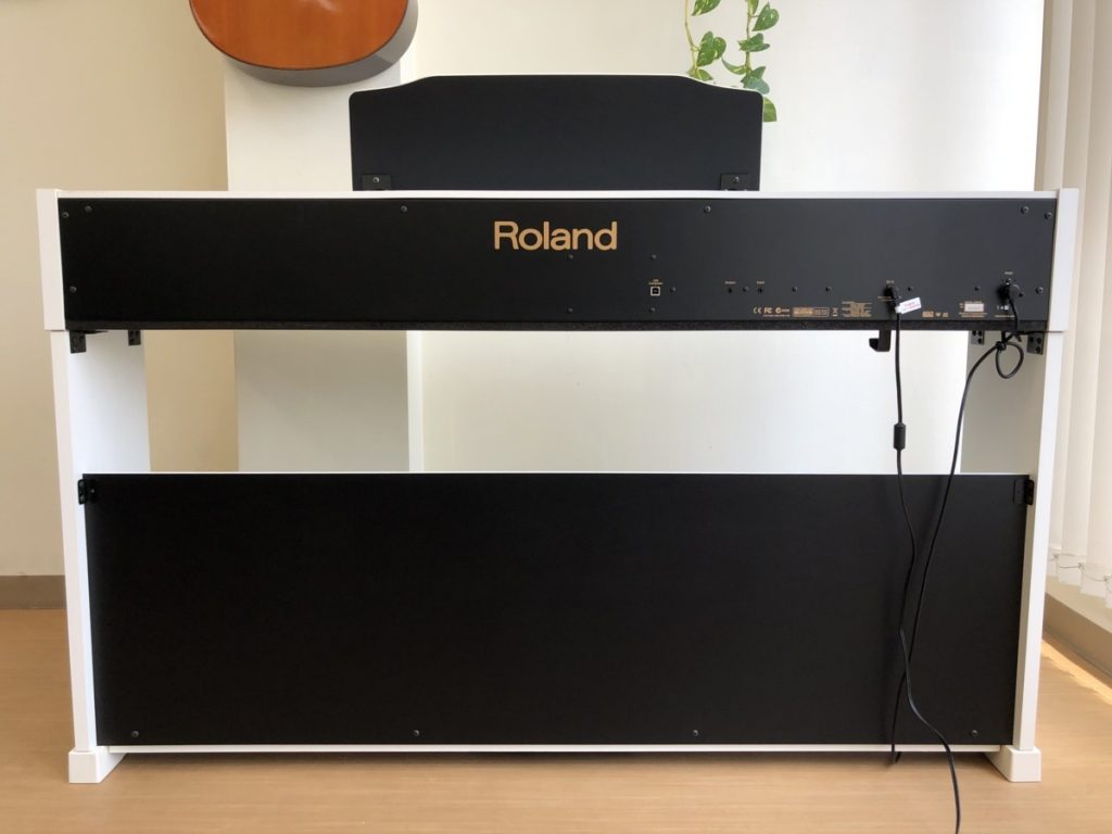 Roland RP401R-WHS 2014年製 中古 電子ピアノ 椅子付き ホワイト