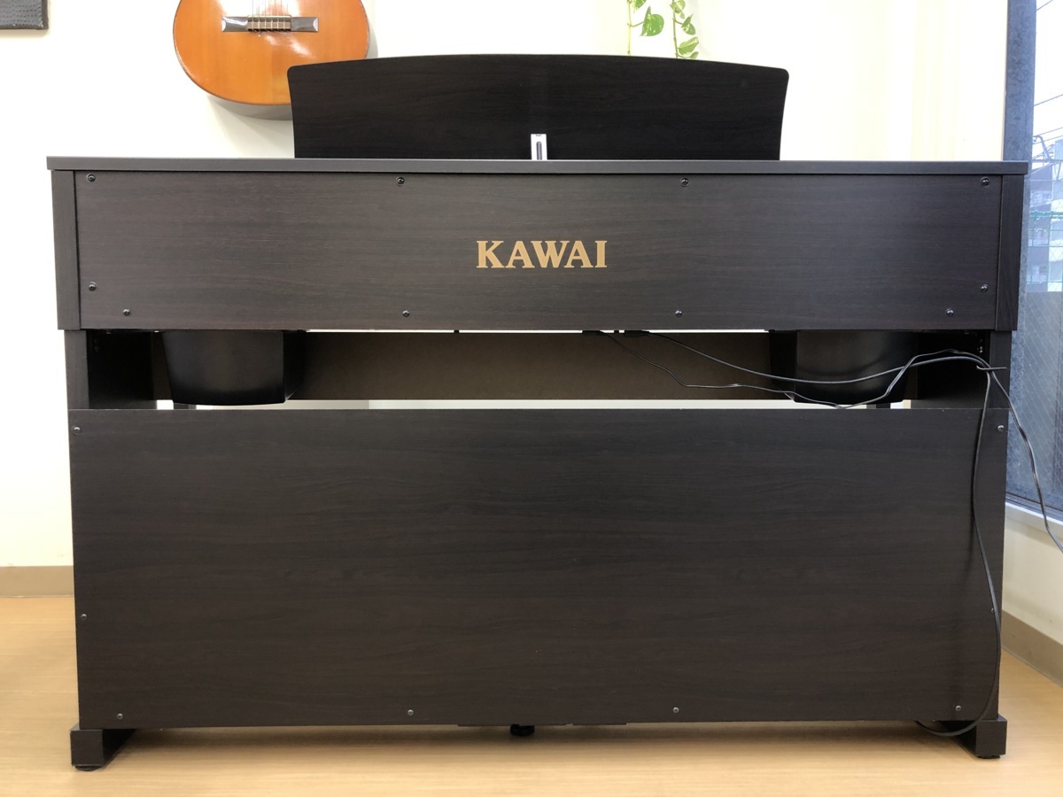 KAWAI CA17R 15年製 中古 電子ピアノ 木製鍵盤 椅子付き ローズウッド