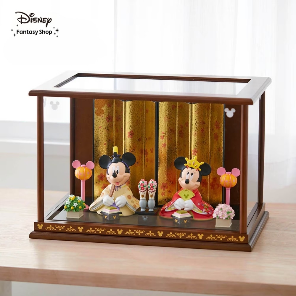 親王飾り専用ケース「ミッキーモチーフ」（ディズニー インテリア雑貨