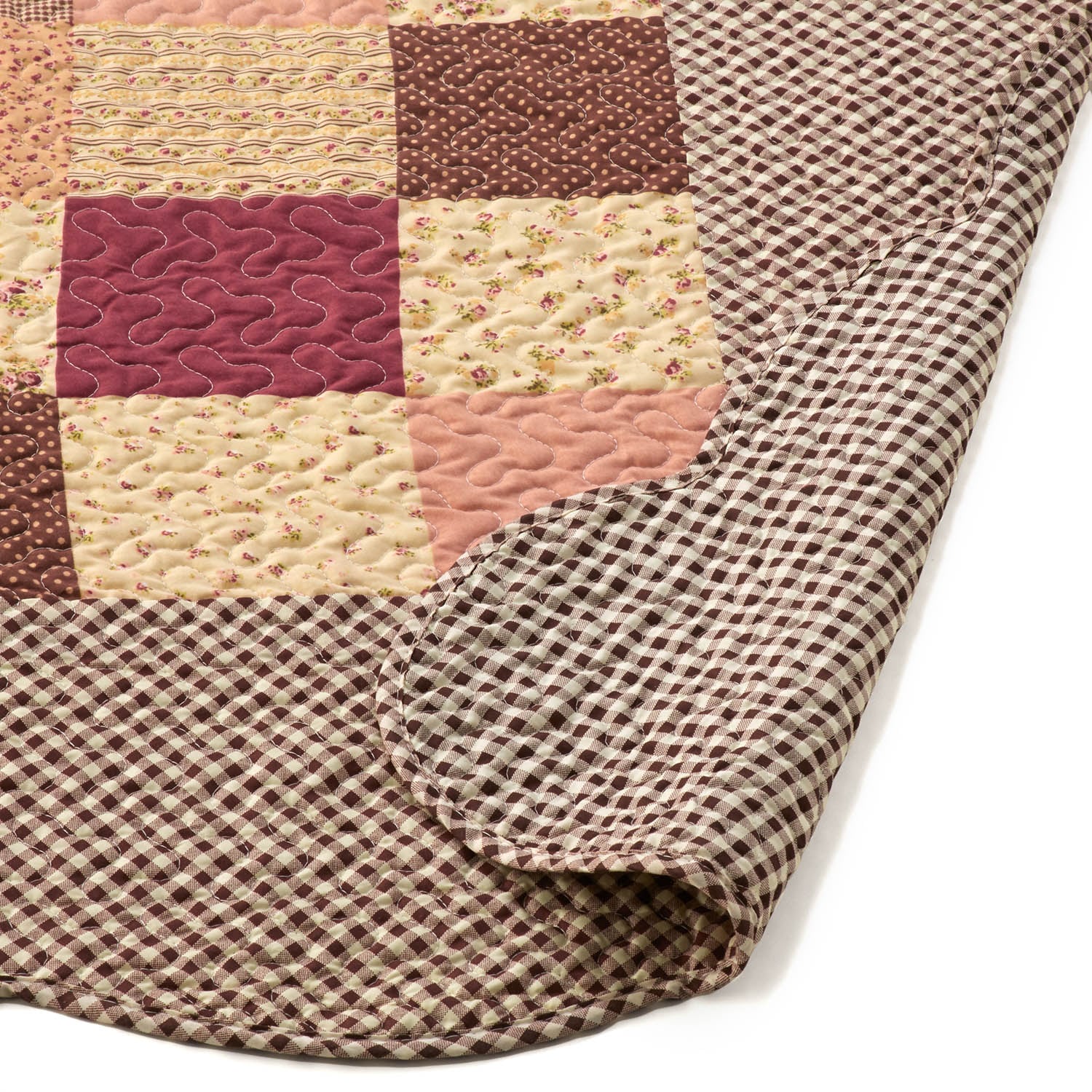 パッチワークキルトマルチカバー・ソファーカバー（ソファーカバー