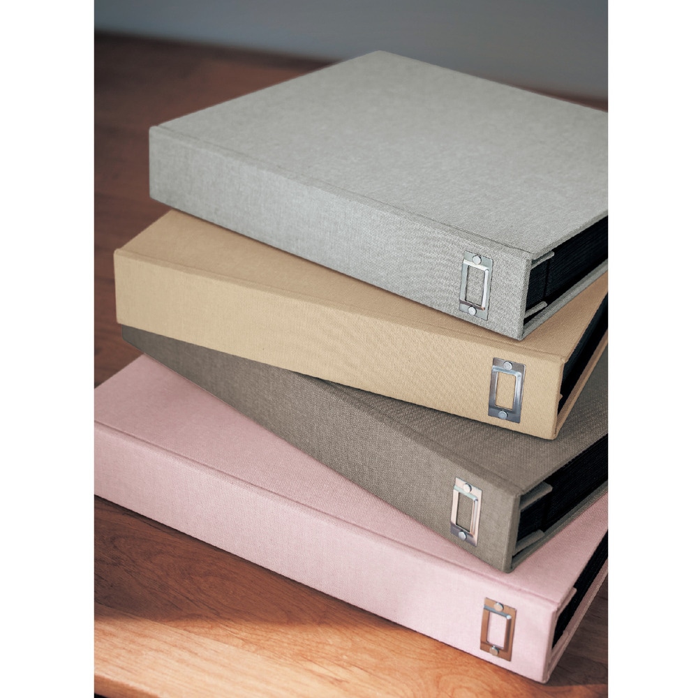 生地張り表紙の600枚大容量収納写真アルバム（育児日記/ベビーアルバム