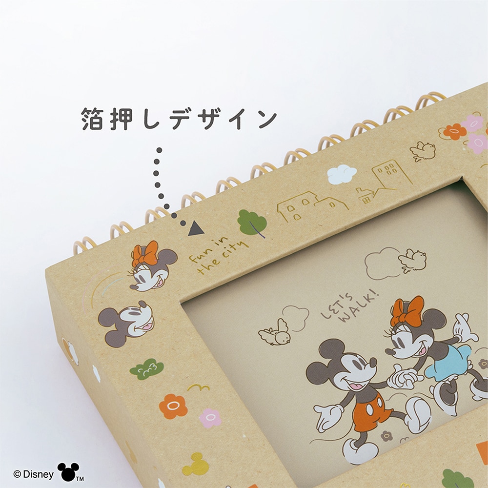 写真立てのように飾れるフレームケースアルバム（選べるキャラクター