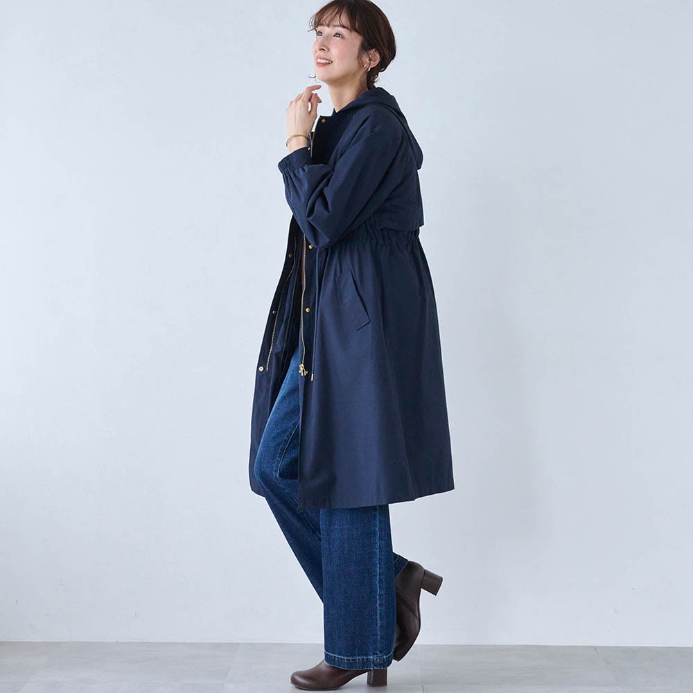 中わたライナー付きモッズコート【撥水・吸湿発熱】（モッズコート